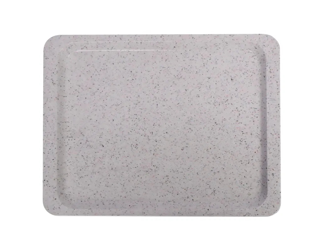 Polyestertablett für Selbstbedienungsrestaurants, AmerBox, GN 1/2, Granit, 325x265mm