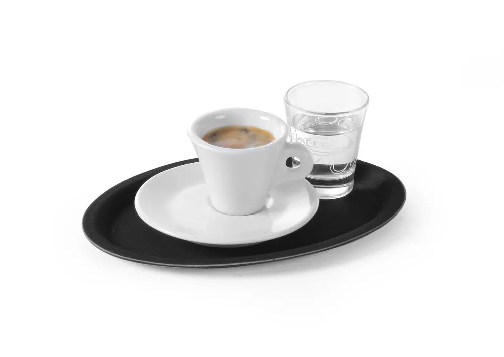 Serviertablett rutschfest, oval, HENDI, 160x230mm