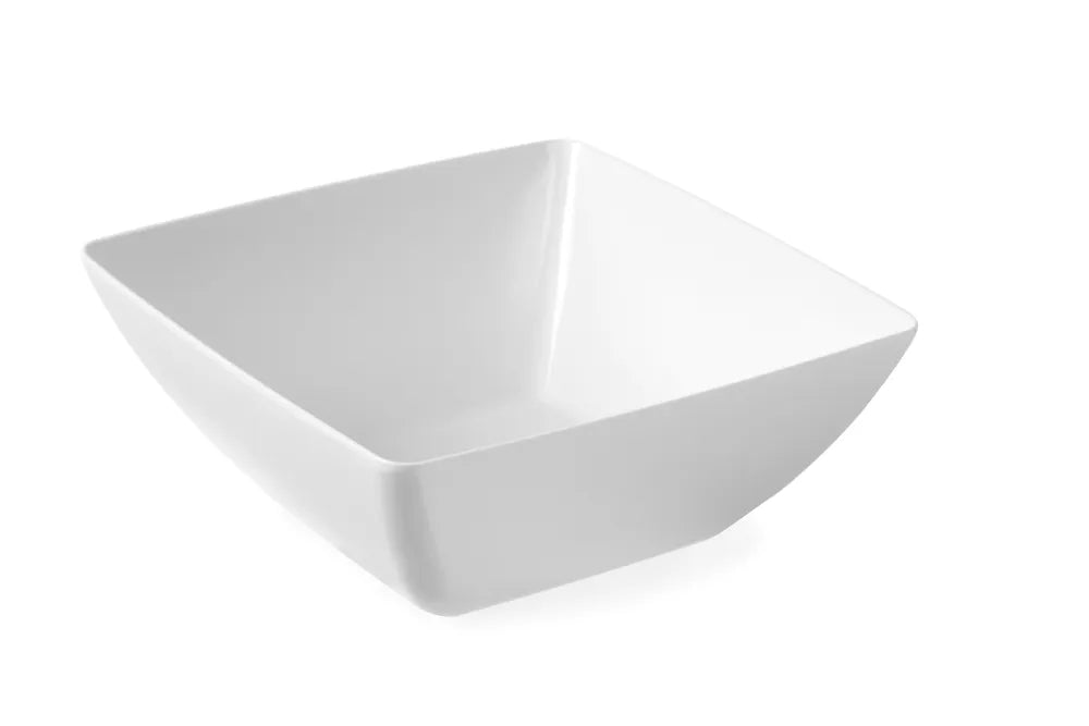 Quadratische Schüssel., HENDI, Weiß, 190x190x(H)100mm