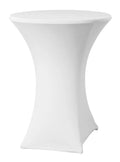 Stehtischhusse ø80-85 cm, HENDI, Kitchen Line, 811047, 810958, Weiß, ⌀850x(H)970mm