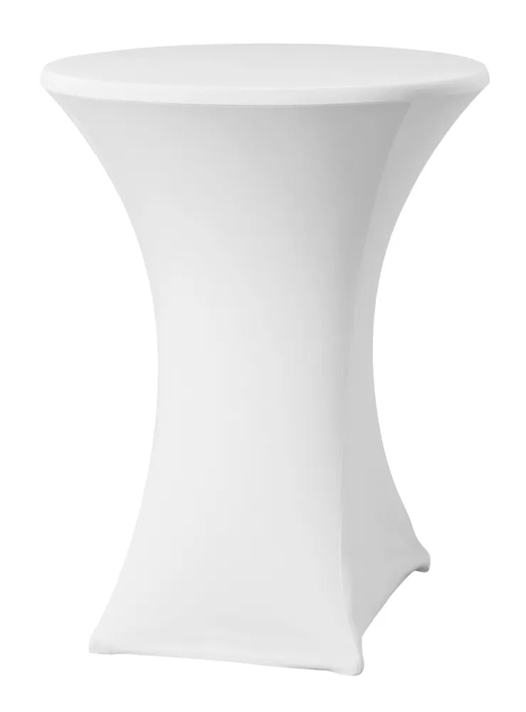 Stehtischhusse ø80-85 cm, HENDI, Kitchen Line, 811047, 810958, Weiß, ⌀850x(H)970mm