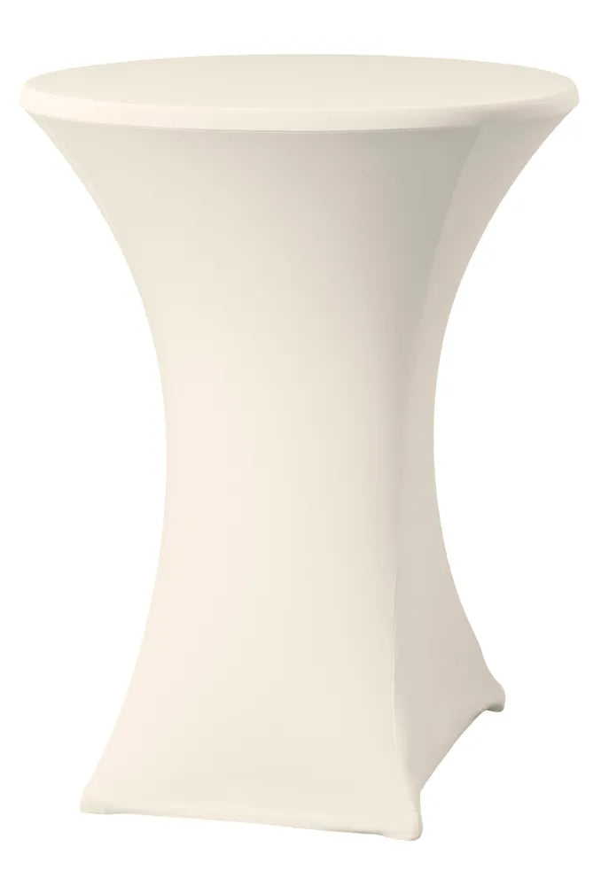 Stehtischhusse ø80-85 cm, HENDI, Kitchen Line, 811047, 810958, Weiß, ⌀850x(H)970mm