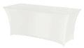 Tischhusse, rechteckig, HENDI, Kitchen Line, 810910 + 810897, Weiß, 1830x760x(H)730mm
