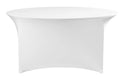 Tischbezug rund, HENDI, Kitchen Line, 817407, Weiß, ⌀1800x(H)760mm