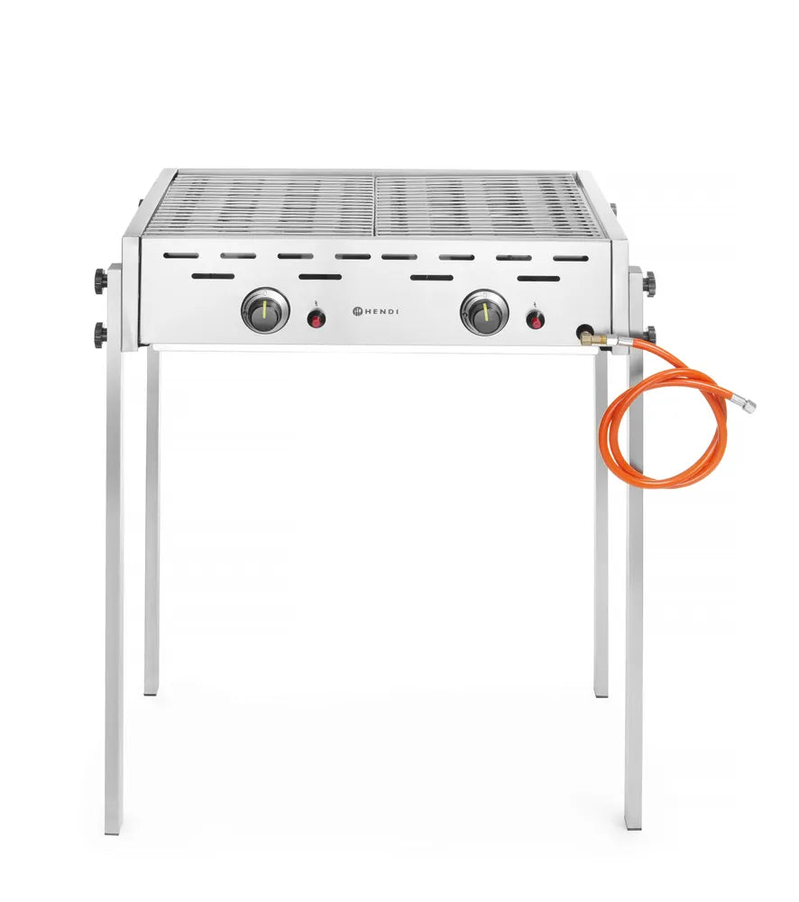 Gasgrill Roast-Master Pro, HENDI, 11,6kW, 790x560x(H)900mm