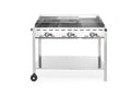 Grillsystem Green Fire mit 3 Brennern, HENDI, Profi Line, 17,4kW, 1078x612x(H)825mm