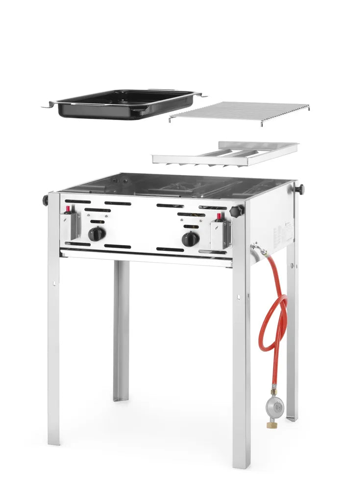 Roast-Master Maxi 50/50, HENDI, 11kW, 850x675x(H)600mm