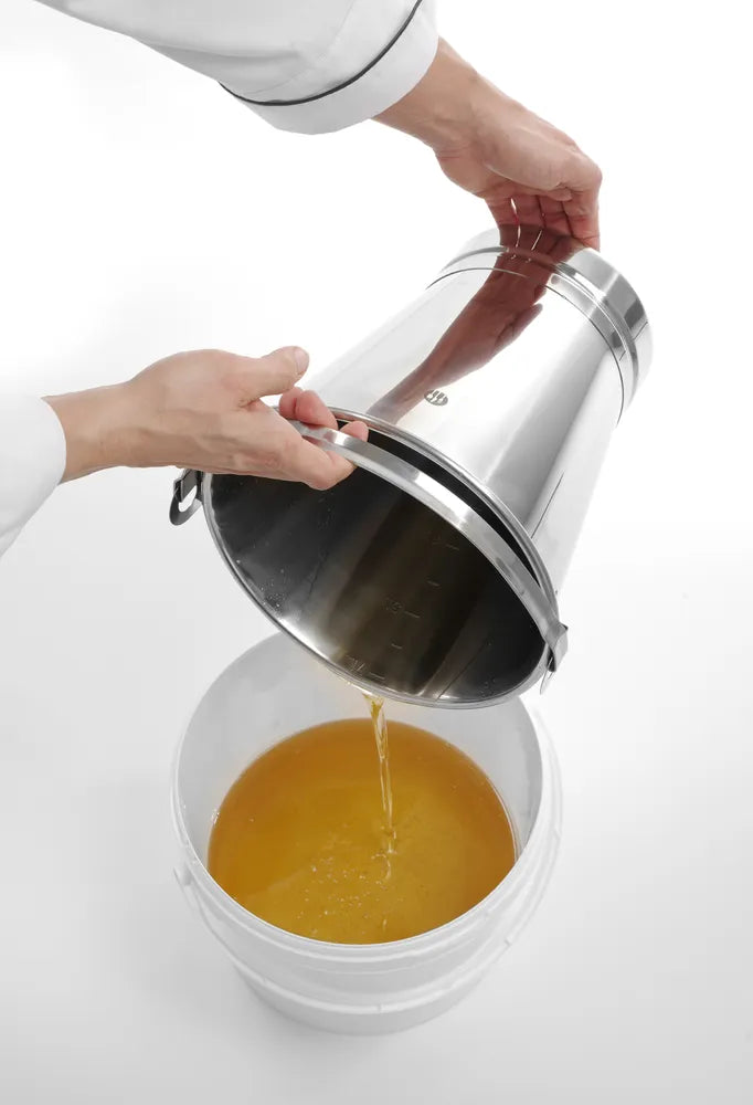 Eimer, HENDI, 11,5L, Weiß, ⌀300x(H)230mm