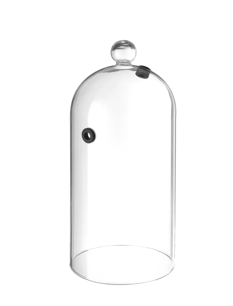 Glasglosche mit Lüftungsöffnung, HENDI, Cocktail-Glosche, ⌀130x(H)282mm