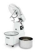 Spiralmischer mit steigendem Kopf und herausnehmbarer Schüssel, HENDI, 56 kg/h, 22L, 400V/750W, 400x672x(H)730mm