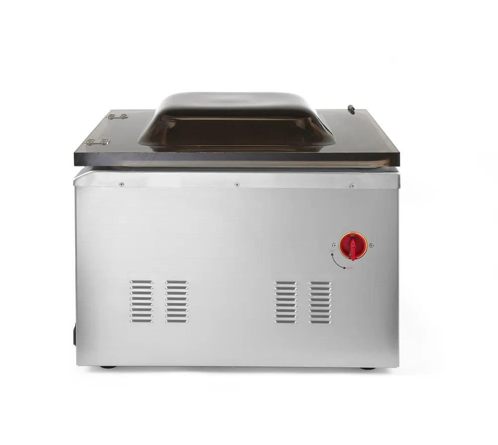 Vakuumkammer-Verpackungsmaschine Profi Line 410, HENDI, Profi Line, Dichtungsband: 410 mm, 230V/1100W, 510x625x(H)455mm