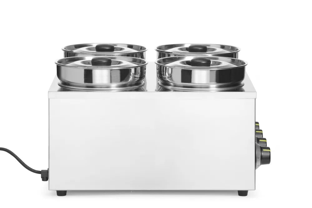 Thermosystem, vierfach, HENDI, 16L, 220-240V/800W, 506x509x(H)298mm