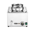 Set: Bain-Marie Ranger + 2x 4L Container mit Deckel, HENDI, 8L, 220-240V/1000W, 604x332x(H)315mm