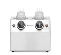 Saucenwärmer doppelt, HENDI, 1,3L, 220-240V/400W, 270x223x(H)282mm