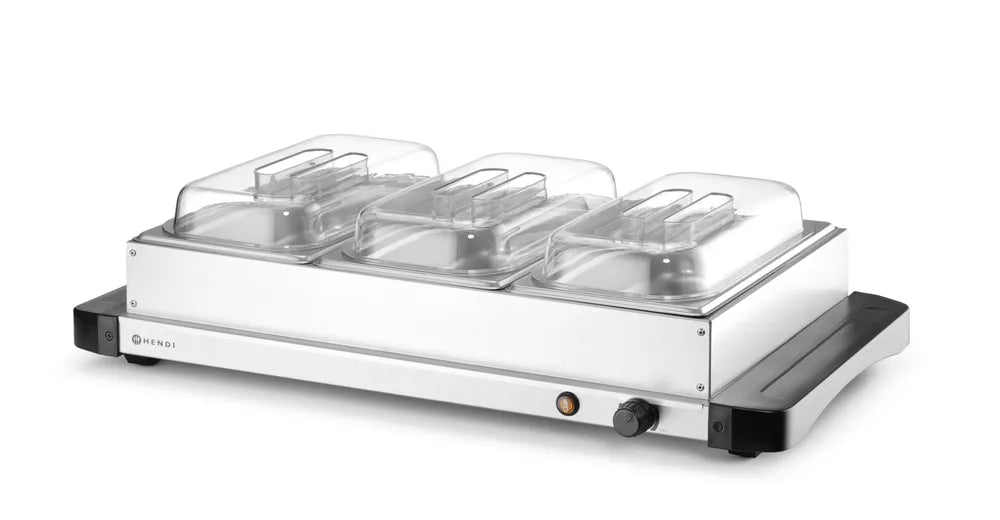 Speisenwärmer, HENDI, 220-240V/400W, 657x381x(H)161mm