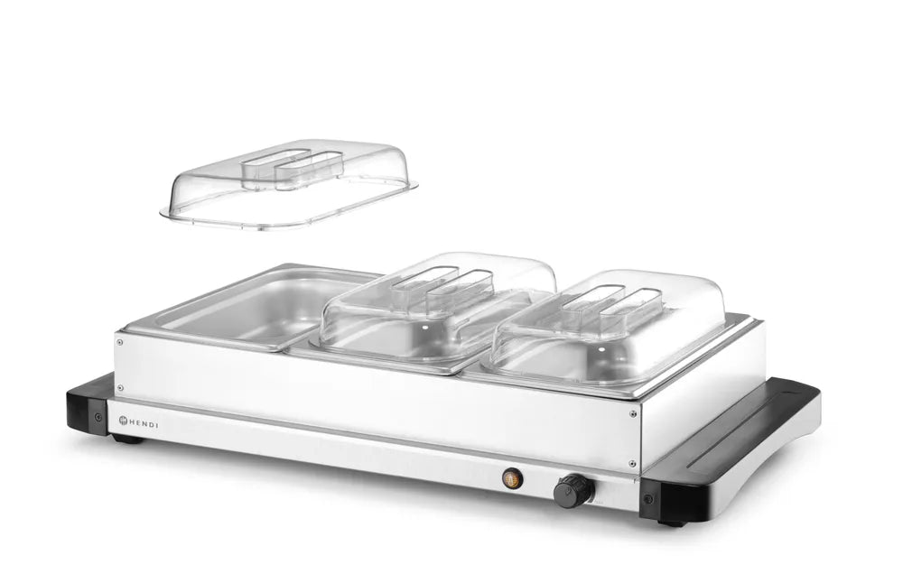Speisenwärmer, HENDI, 220-240V/400W, 657x381x(H)161mm