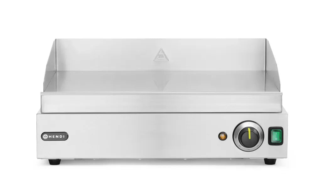 Grillplatte, HENDI, Profi Line, glatte Ausführung, 230V/2400W, 527x404x(H)233mm