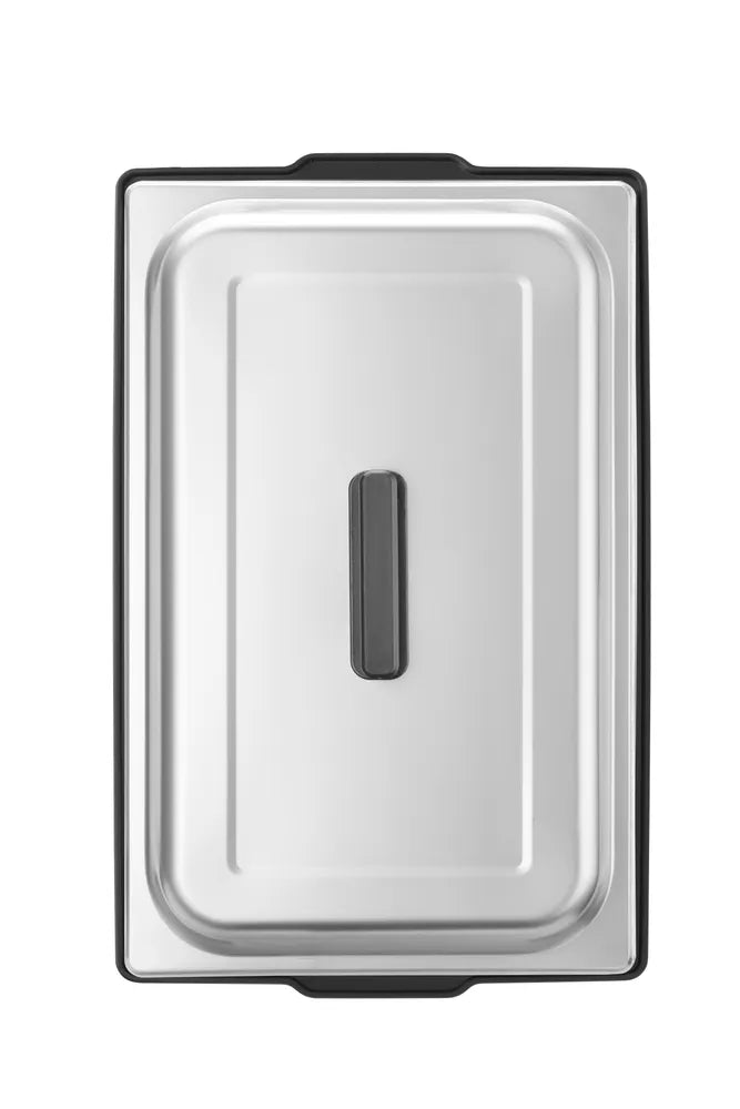 Chafing Dish Tellano, elektrisch, HENDI, Kitchen Line, GN 1/1, 9L, 220-240V/900W, 575x349x(H)278mm