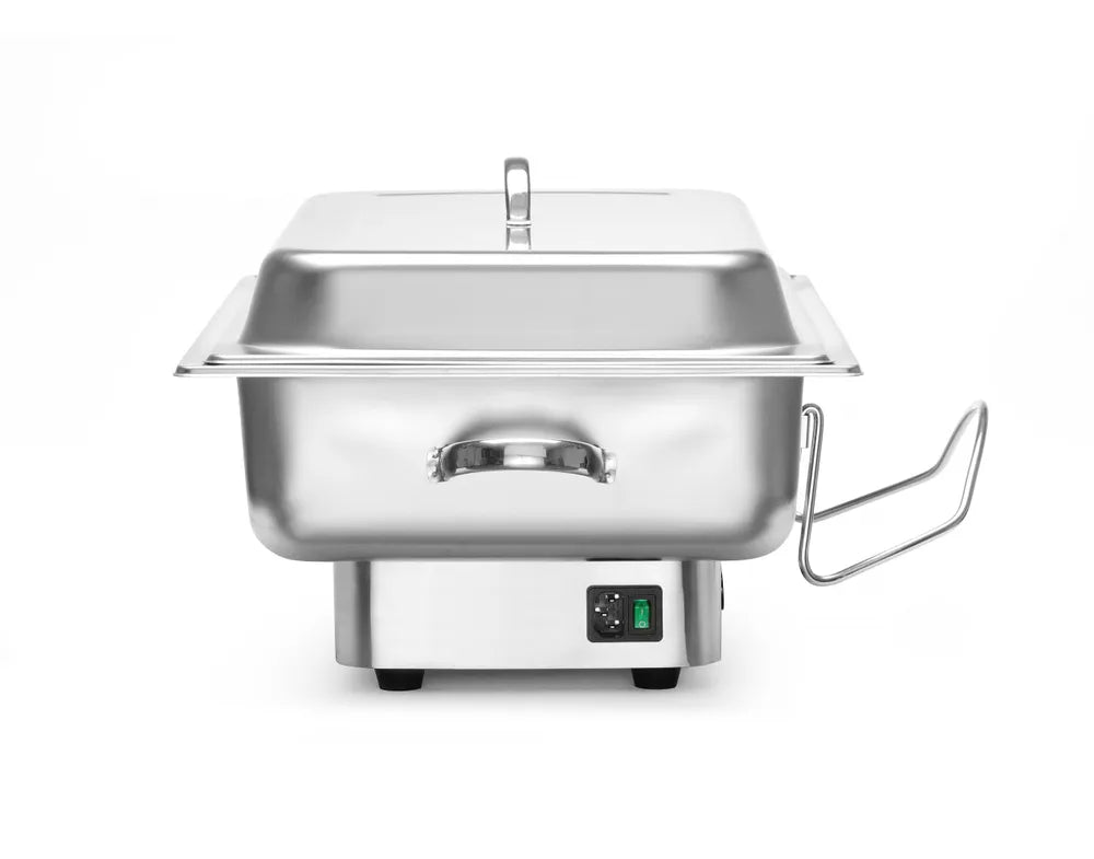 Chafing dish elektrisch Pollina, HENDI, Profi Line, 9L, Silber, 230V/900W, 587x440x(H)273mm