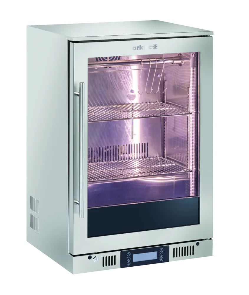 Dry-Aging Reifeschrank, Unterbaugerät, Arktic, 126L, Silber, 230V/350W, 600x545x(H)900mm