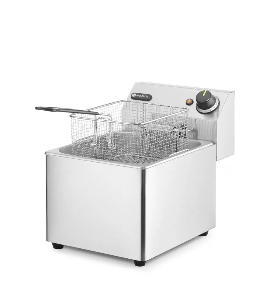 Fritteuse Kitchen Line - 8L, HENDI, Kitchen Line, 8L, 230V/3500W, 265x430x(H)350mm