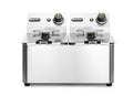 Fritteuse, 2 x 4 l, HENDI, Kitchen Line, 8L, 230V/6000W, 470x380x(H)315mm