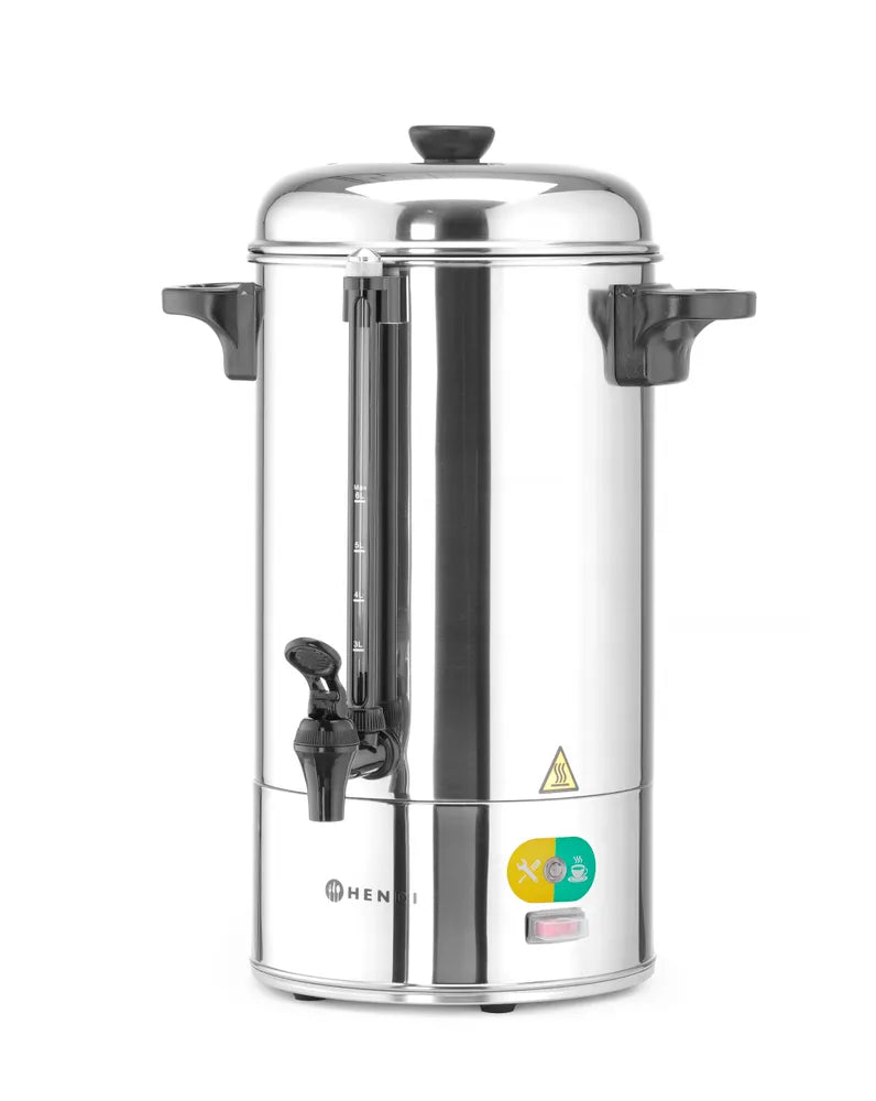 Perkolatoren einwandig, HENDI, 6L, 230V/1500W, 355x355x(H)470mm