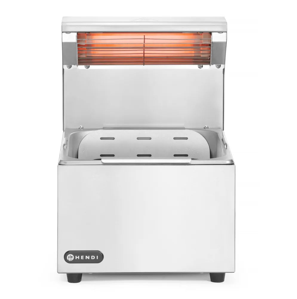 Pommes-frites-Wärmer, HENDI, GN 1/2, 220-240V/400W, 357x267x(H)376mm