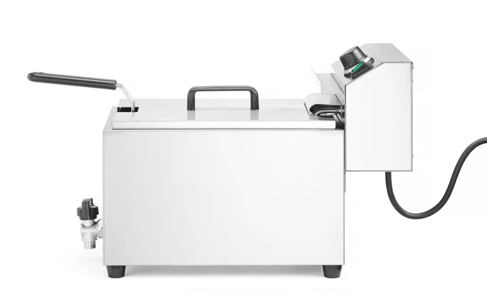 Fritteuse XL mit Ablasshahn HENDI GOLIATH, HENDI, 10L, 400V/10200W, 300x585x(H)392mm