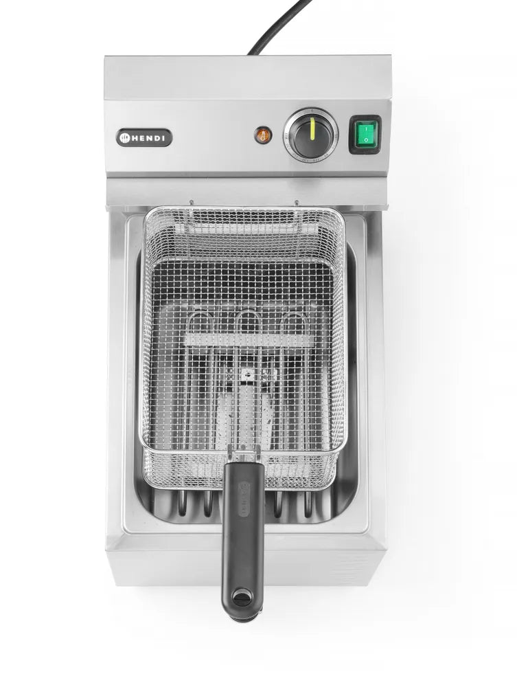 Fritteuse XL mit Ablasshahn HENDI GOLIATH, HENDI, 10L, 400V/10200W, 300x585x(H)392mm