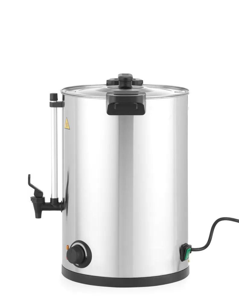 Heißgetränkespender einwandig, HENDI, ≈ 130 Tassen in 42 Min., 20L, 220-240V/2500W, 415x382x(H)480mm