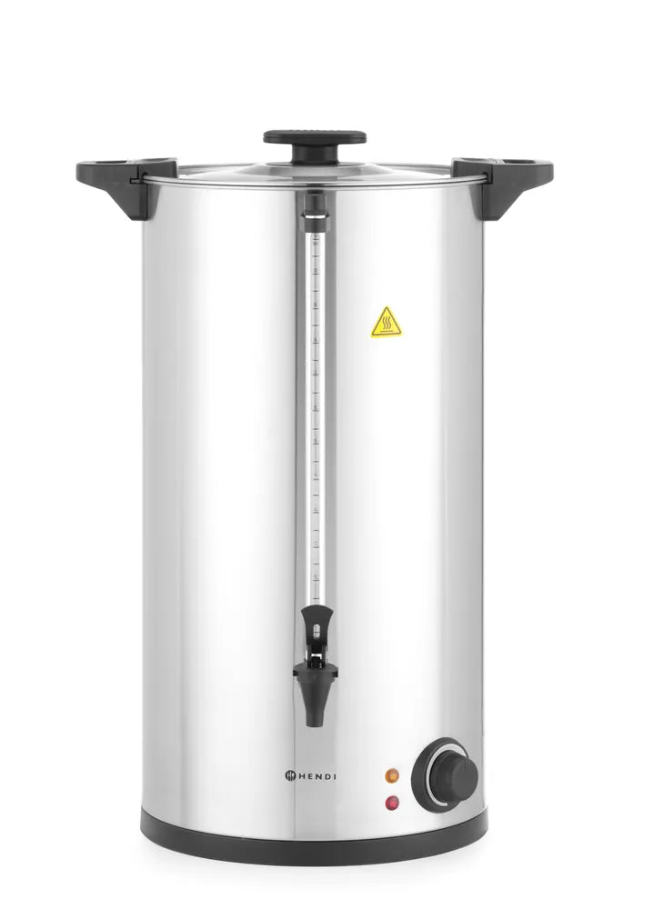 Heißgetränkespender einwandig, HENDI, ≈ 200 Tassen in 65 Min., 30L, 220-240V/2500W, 415x382x(H)620mm