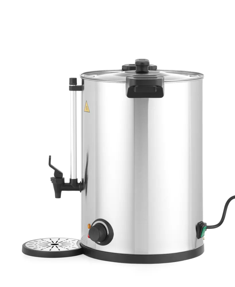 Heißgetränkespender doppelwandig, HENDI, ≈ 120 Tassen in 37 Min., 17L, 220-240V/2500W, 415x382x(H)480mm