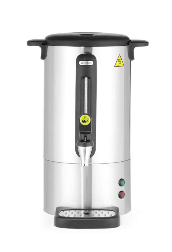 Perkolator UNIQ, HENDI, designed by Robert Bronwasser, 7L, Silber, 220-240V/1050W, 307x330x(H)450mm