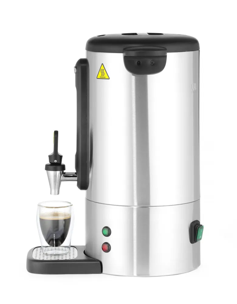 Perkolator UNIQ, HENDI, designed by Robert Bronwasser, 14L, Schwarz, 220-240V/1750W, 357x380x(H)502mm
