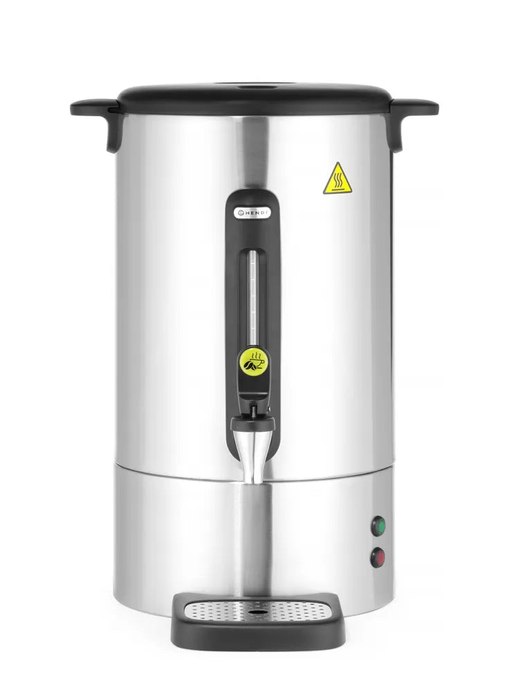 Perkolator UNIQ, HENDI, designed by Robert Bronwasser, 14L, Silber, 220-240V/1750W, 357x380x(H)502mm