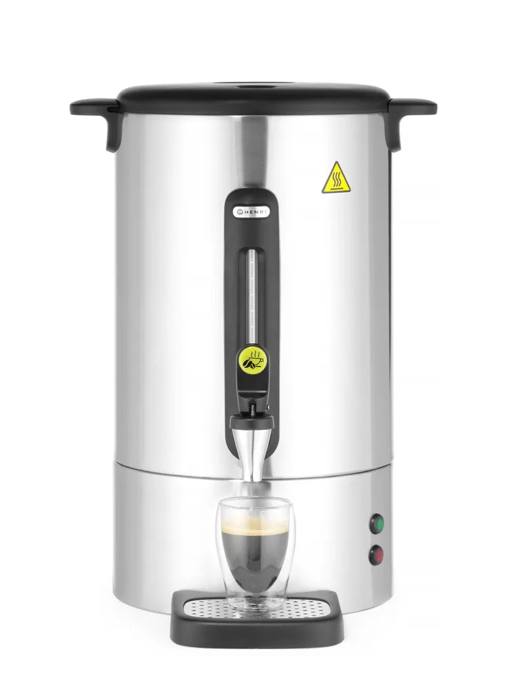 Perkolator UNIQ, HENDI, designed by Robert Bronwasser, 14L, Silber, 220-240V/1750W, 357x380x(H)502mm