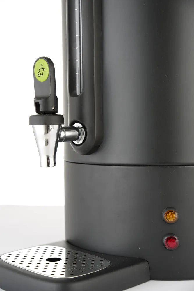 Heißgetränkespender UNIQ, HENDI, designed by Robert Bronwasser, 9L, Schwarz, 220-240V/950W, 307x330x(H)450mm