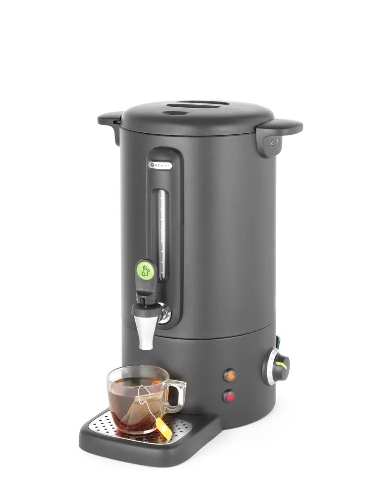 Heißgetränkespender UNIQ, HENDI, designed by Robert Bronwasser, 9L, Schwarz, 220-240V/950W, 307x330x(H)450mm