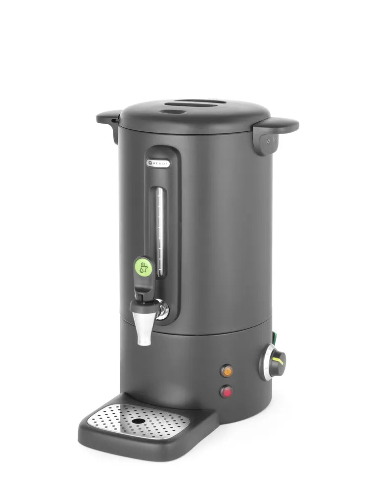 Heißgetränkespender UNIQ, HENDI, designed by Robert Bronwasser, 9L, Schwarz, 220-240V/950W, 307x330x(H)450mm