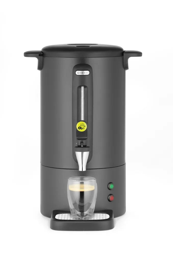 Perkolator UNIQ, HENDI, designed by Robert Bronwasser, 7L, Schwarz, 220-240V/1050W, 307x330x(H)450mm