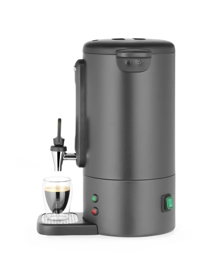 Perkolator UNIQ, HENDI, designed by Robert Bronwasser, 14L, Schwarz, 220-240V/1750W, 357x380x(H)502mm