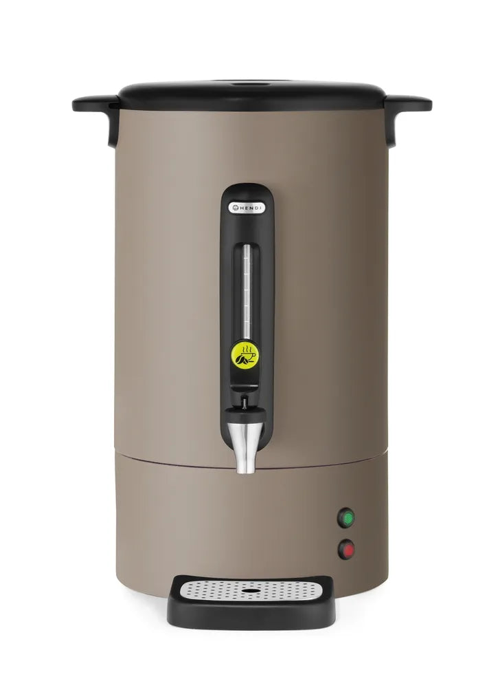 Perkolator UNIQ, HENDI, designed by Robert Bronwasser, 14L, Taupe, 220-240V/1750W, 357x380x(H)502mm