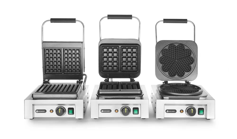 Waffeleisen 'Liège', HENDI, 230V/1500W, 330x437x(H)251mm