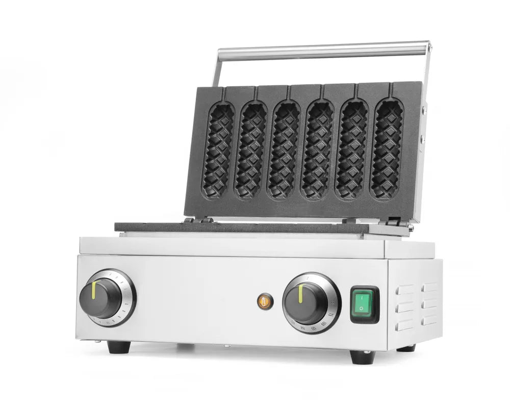 Waffeleisen 'Corn Dog', HENDI, 230V/1550W, 390x378x(H)229mm