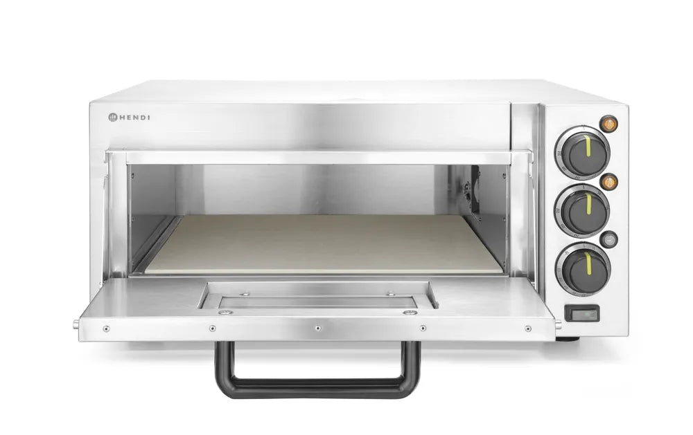 Pizzaofen kompakt, HENDI, Silber, 230V/2000W, 580x560x(H)275mm