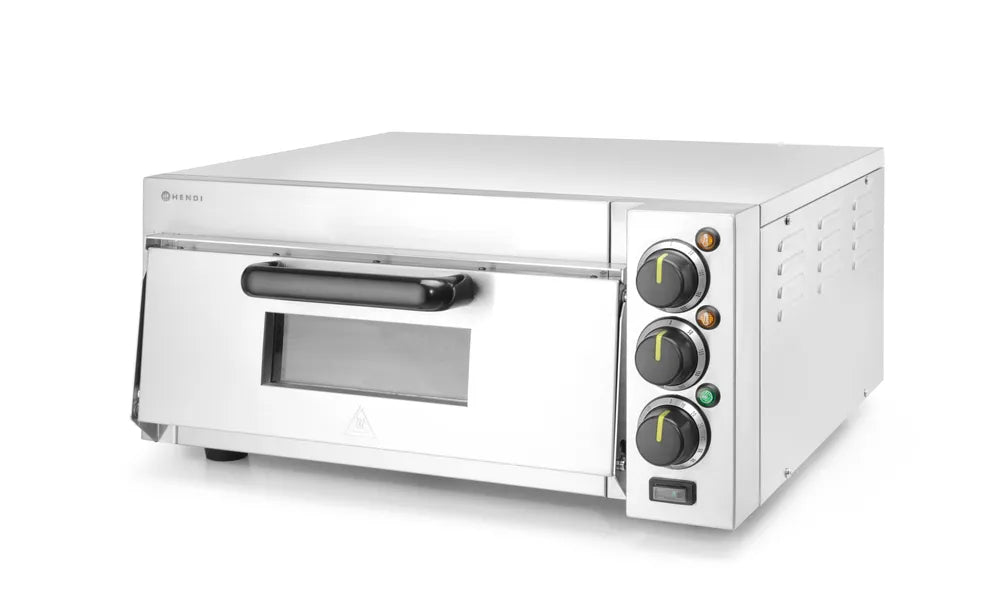 Pizzaofen kompakt, HENDI, Silber, 230V/2000W, 580x560x(H)275mm