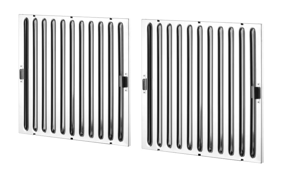 Wandmontierte Dunstabzugshaube - verschraubt, HENDI, Silber, 1005x1000x(H)450mm, Rechteckig