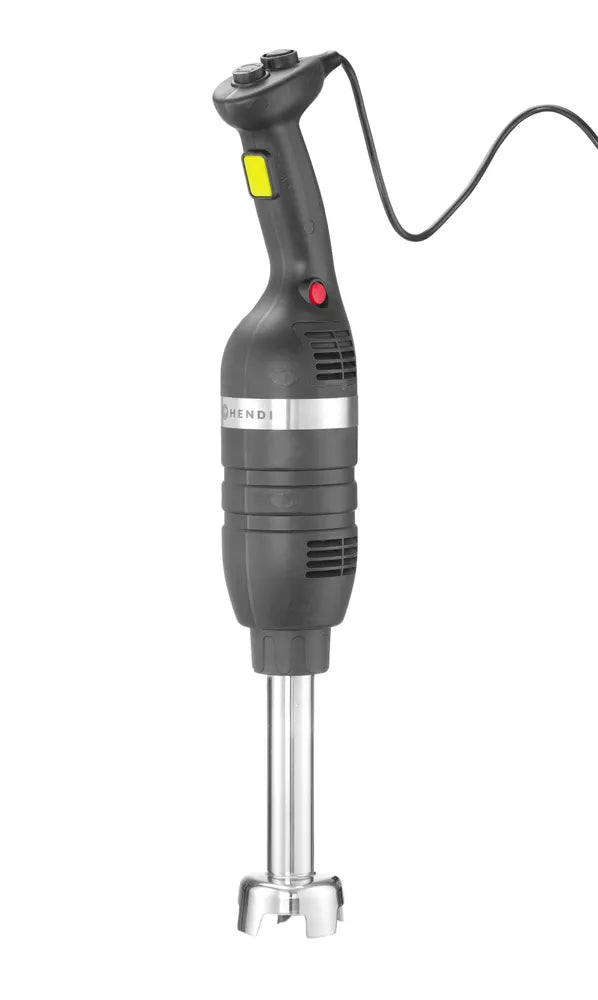Stabmixer 350 mit variabler Geschwindigkeit und 250mm langem Stab, HENDI, Schwarz, 230V/350W, ⌀100x666mm