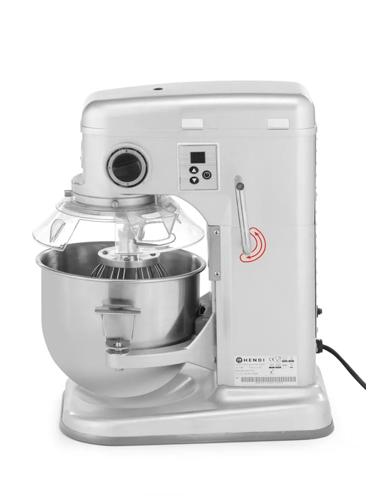 Planetenrührer, HENDI, Kitchen Line, 7L, Silber, 220-240V/650W, 317x440x(H)490mm